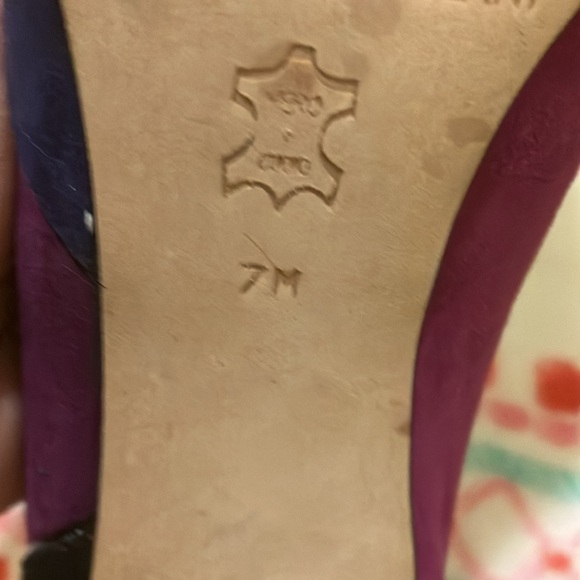 Antonio Melani Suede Open Toe Heels Size 7 - Picture 8 of 8